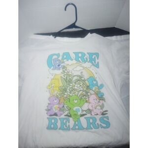 Care Bears Graphic T Shirt White Multi XL(46-48) Unisex Cotton